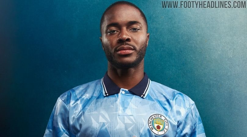 Man city top vintage jersey